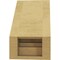 Ekena Millwork 5-inch W x 8-inch D x 8-inch H Pescadero Rough Cedar Woodgrain TimberThane Knee Brace, Primed BRCUR05X08X08PECRCPR - alternate 2